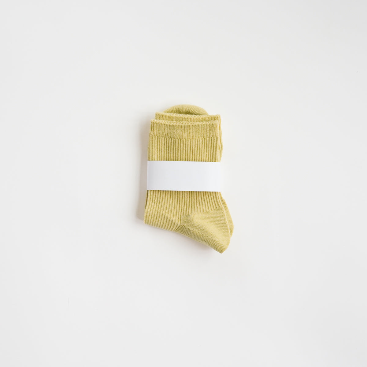 All-Season Lime Daily Crew Socks