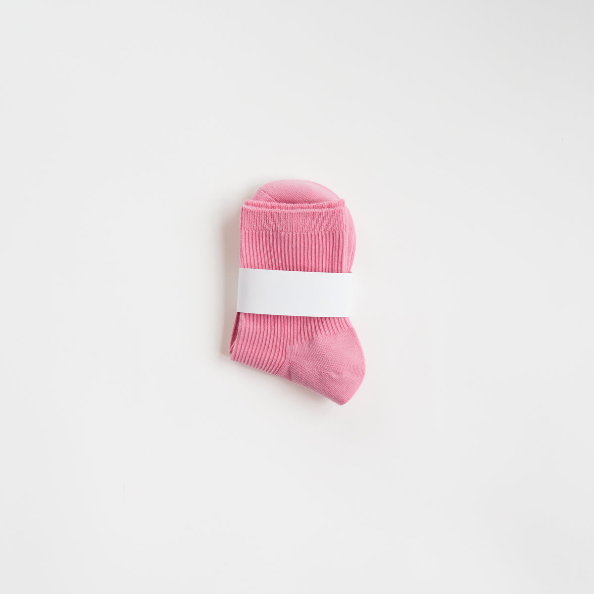 All-Season Pink Daily Crew Socks